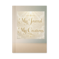 Matte hardcover spiritual reflection journal